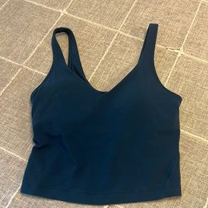 Lululemon align tank, deep ocean blue color